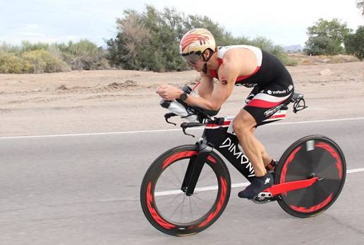 time trial cyclist